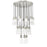 Z-Lite Alton 27 Light Chandelier, Brushed Nickel/Clear/Frosted