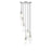 Z-Lite Alton 7 Light Chandelier, Brushed Nickel/Clear/Frosted