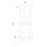 Z-Lite Alton 7 Light Chandelier, Matte Black/Clear/Frosted