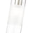 Z-Lite Alton 1 Light 5" Rod Pendant, Brushed Nickel/Clear/Frosted