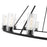 Z-Lite Titus 15 Light 62.5" Chandelier, Matte Black/Clear