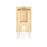 Z-Lite Titus 1 Light 4.5" Wall Sconce, Modern Gold/Clear