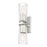 Z-Lite Titus 2 Light 4.5" Wall Sconce, Brushed Nickel/Clear