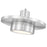 Z-Lite Ludo 1 Light 12" Pendant, Brushed Nickel/Frosted