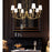 Z-Lite Aslin 8 Light Chandelier, Gold Leaf/White