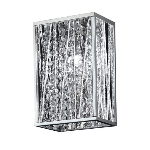 Z-Lite Terra 1 Light LED Wall Sconce, 4x6x9.25", Chrome, Chrome - 872CH-1S-LED
