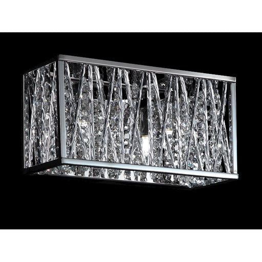 Z-Lite Terra 2 Light Vanity Light, 4x11x5.5", Chrome, Chrome - 872CH-2V