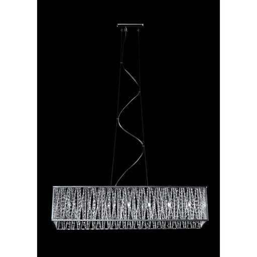 Z-Lite Terra 7 Light Pendant, Chrome, Chrome - 872CH-34