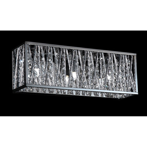 Z-Lite Terra 3 Light Vanity Light, 4x16.25x5.5", Chrome, Chrome - 872CH-3V