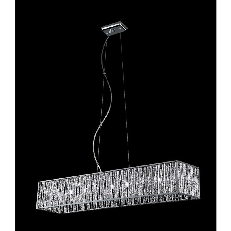 Z-Lite Terra 9 Light Pendant, Chrome, Chrome - 872CH-45