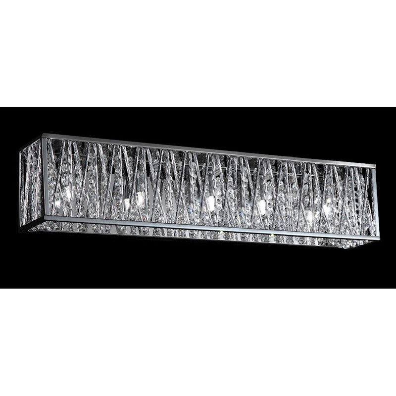 Z-Lite Terra 5 Light Vanity Light, 4x26.75x5.5", Chrome, Chrome - 872CH-5V