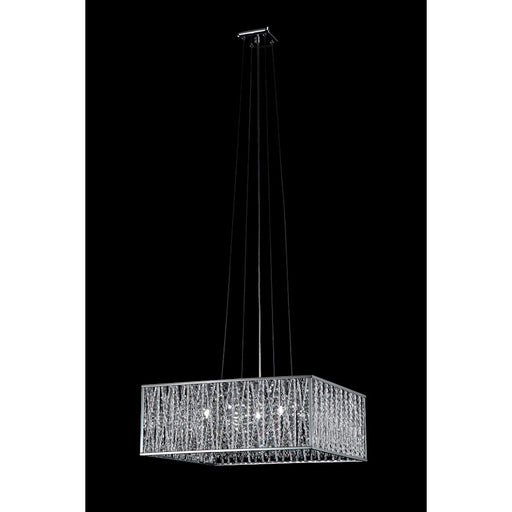 Z-Lite Terra 5 Light Pendant, Chrome, Chrome - 872CH-P