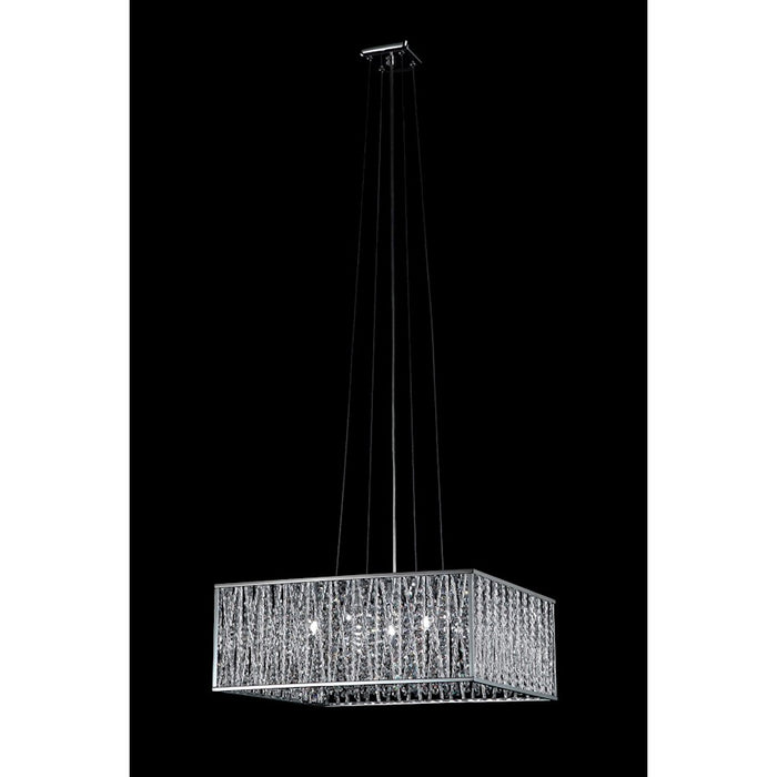 Z-Lite Terra 5 Light Pendant, Chrome, Chrome - 872CH-P