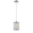 Z-Lite Terra 1 Light Mini Pendant, 5.91x5.91x128.74", Chrome, Chrome - 872CH-RMP