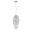 Z-Lite Nabul 3 Light Pendant, 9.84x138", Chrome, Chrome - 889CH-3C