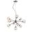 Z-Lite Auge 10 Light Chandelier, 22.5x19", Chrome, Clear & Mesh - 905-10C