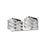 Z-Lite Dawson 2 Light Vanity, Chrome, Clear - 907-2V-LED