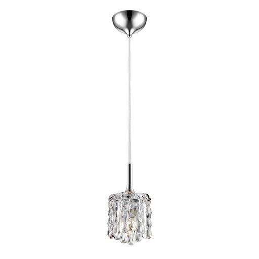 Z-Lite Tempest 1 Light Mini Pendant, Chrome - 908MP