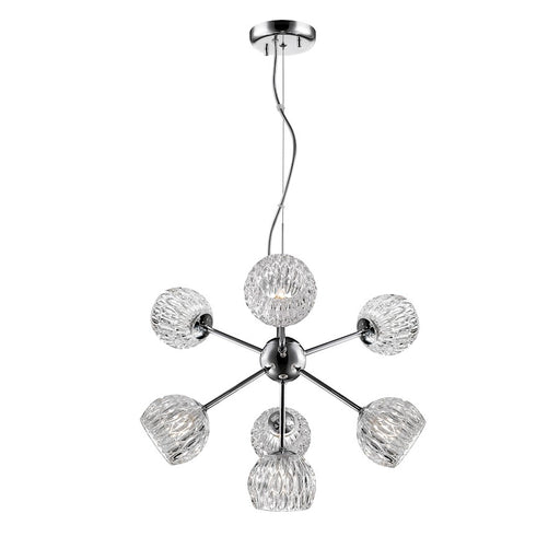 Z-Lite Laurentian 7 Light Pendant, Chrome - 909-7