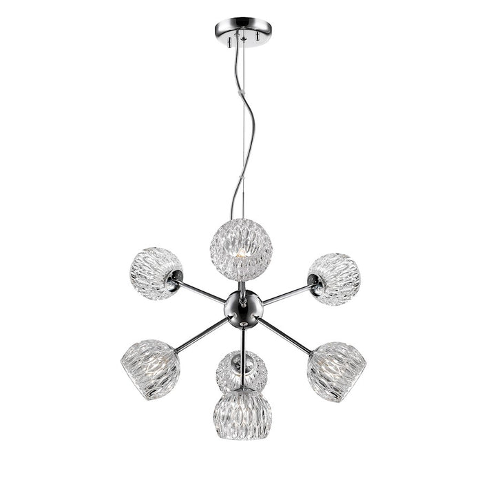Z-Lite Laurentian 7 Light Pendant, Chrome - 909-7