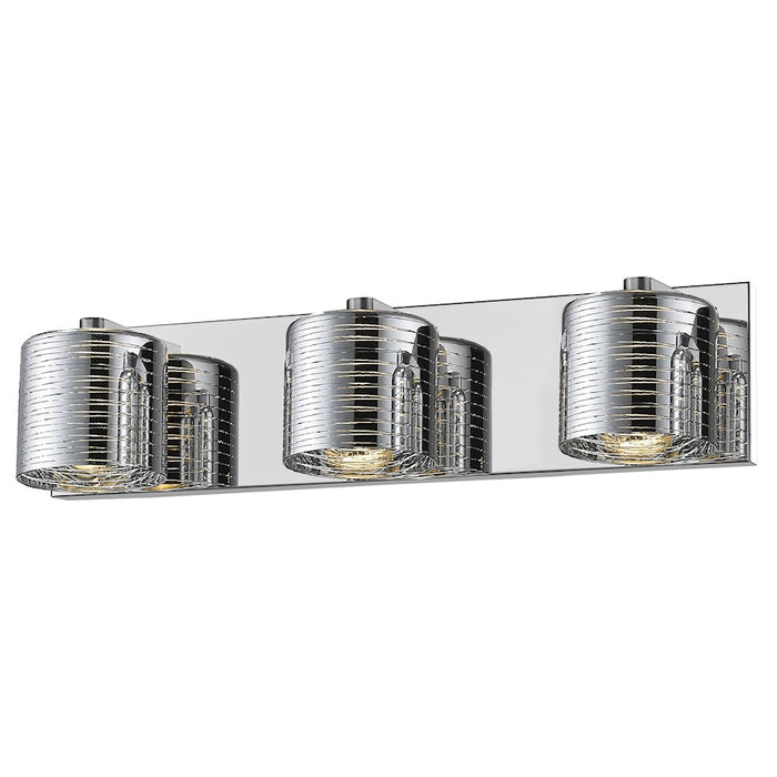 Z-Lite Sempter 3 Light Vanity, Chrome - 911-3V-LED