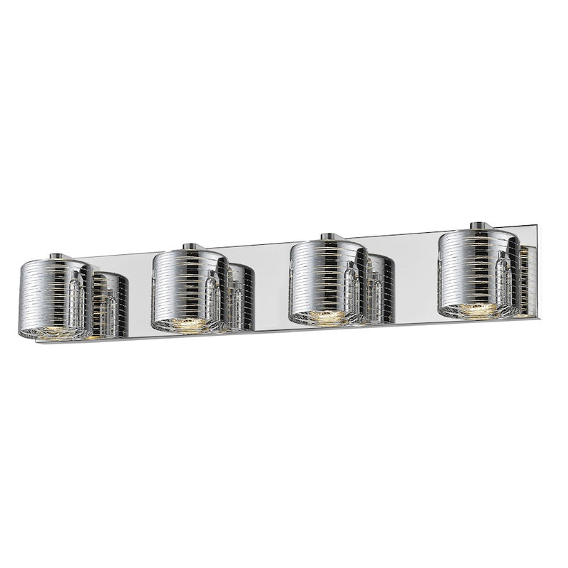 Z-Lite Sempter 4 Light Vanity, Chrome - 911-4V-LED