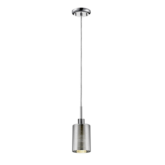 Z-Lite Sempter 1 Light Medium Pendant, Chrome - 911MP2