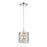 Z-Lite Aludra 1 Light Mini Pendant, Chrome - 912MP-CH