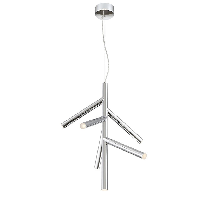 Z-Lite 6 Light Forest 20" Pendant, Chrome