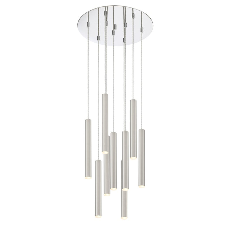 Z-Lite 9 Light Forest Rch Island/Billiard