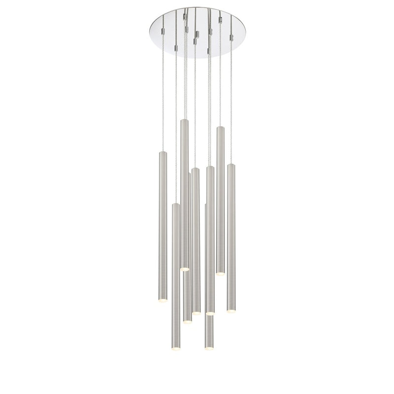 Z-Lite 9 Light Forest Rch Island/Billiard