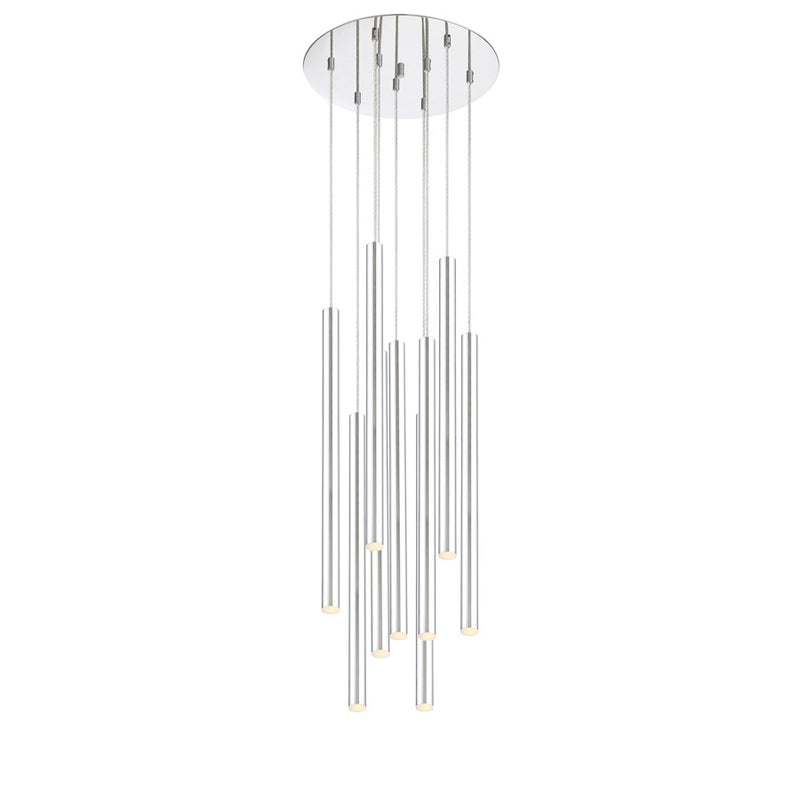 Z-Lite 9 Light Forest Rch Island/Billiard