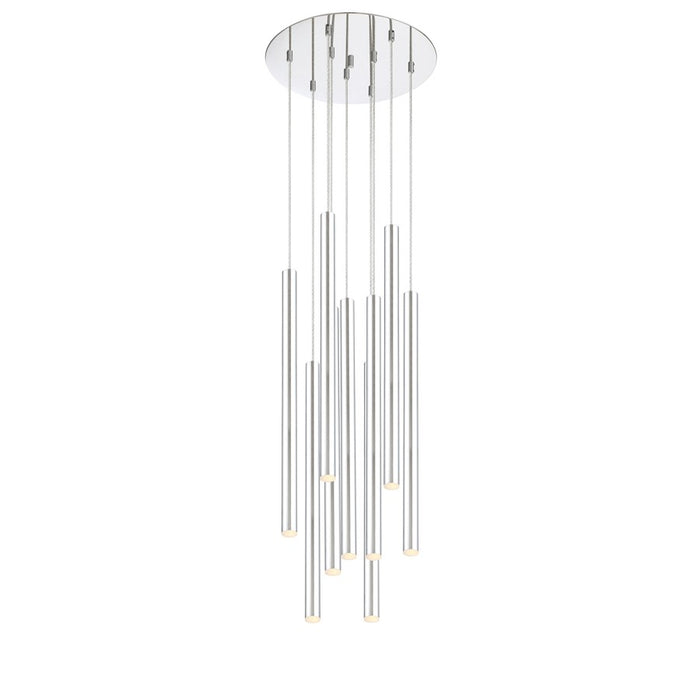 Z-Lite 9 Light Forest Rch Island/Billiard
