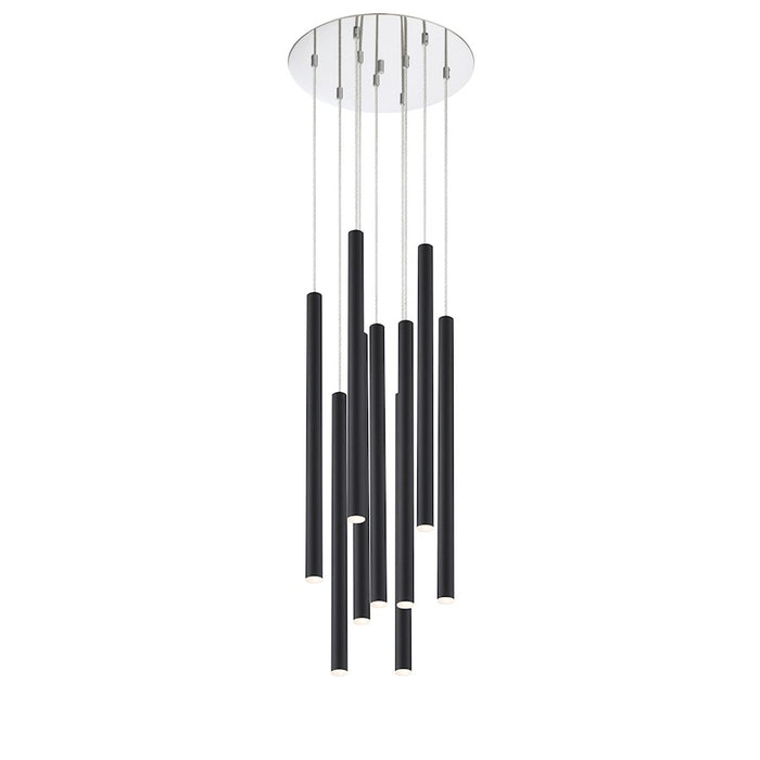 Z-Lite 9 Light Forest Rch Island/Billiard