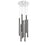 Z-Lite 9 Light Forest Rch Island/Billiard
