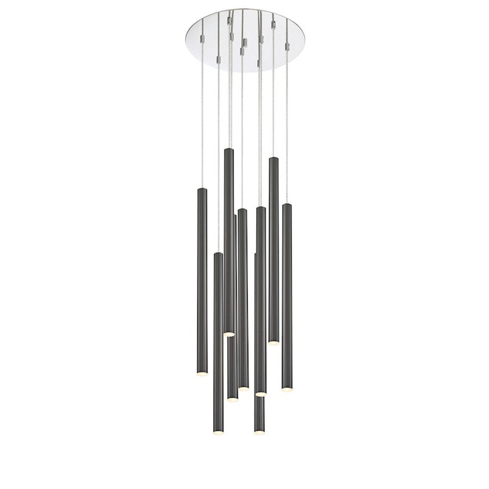 Z-Lite 9 Light Forest Rch Island/Billiard