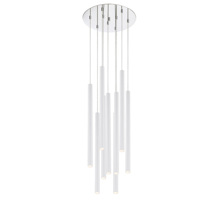 Z-Lite 9 Light Forest Rch Island/Billiard