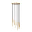 Z-Lite Forest 11 Light 12" LED Chandelier, Gold/Gold