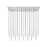 Z-Lite Forest 23Lt 12" LED Linear Chandelier, Nickel/Nickel