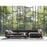Z-Lite Forest 23 Light 12" LED Linear Chandelier, Black/Black