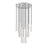 Z-Lite Forest 27Lt 12" LED Chandelier, Nickel/Nickel
