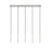 Z-Lite Forest 5 Light 12" LED Linear Chandelier, Nickel/Nickel