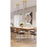Z-Lite Forest 5 Light 12" LED Chandelier, Gold/Gold
