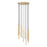 Z-Lite Forest 11 Light 24" LED Chandelier, Gold/Gold