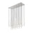 Z-Lite Forest 23 Light 54" LED Linear Chandelier, Nickel/Nickel - 919MP24-23L-BN-LED
