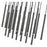 Z-Lite Forest 23 Light 54" LED Linear Chandelier, Black/Black