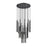 Z-Lite Forest 27 Light 36" LED Chandelier, Black/Black