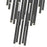 Z-Lite Forest 27 Light 36" LED Chandelier, Black/Black