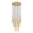Z-Lite Forest 27 Light 36" LED Chandelier, Gold/Gold
