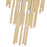 Z-Lite Forest 27 Light 36" LED Chandelier, Gold/Gold